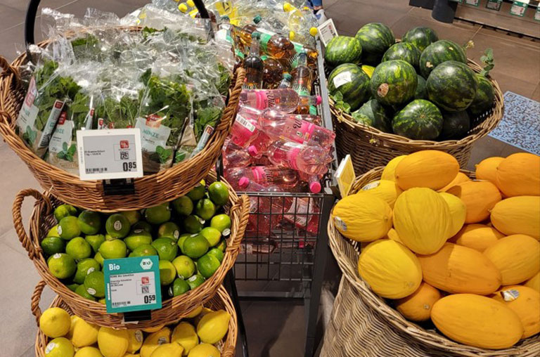 REWE Härzschel, NEO, Leipzig, Blog, Sommer, Cocktails, Mixgetränke, Sommerfrüchte, Melone, Limette, Zitrone