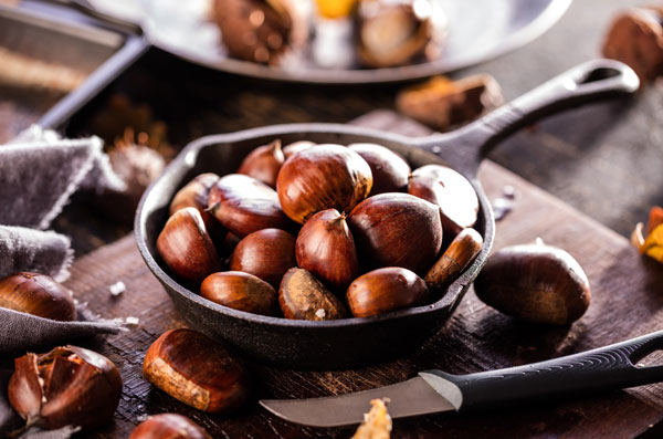 REWE Härzschel, Blog, NEO, Leipzig, Esskastanien, Maronen, Suppe, Herbst, Kastanien