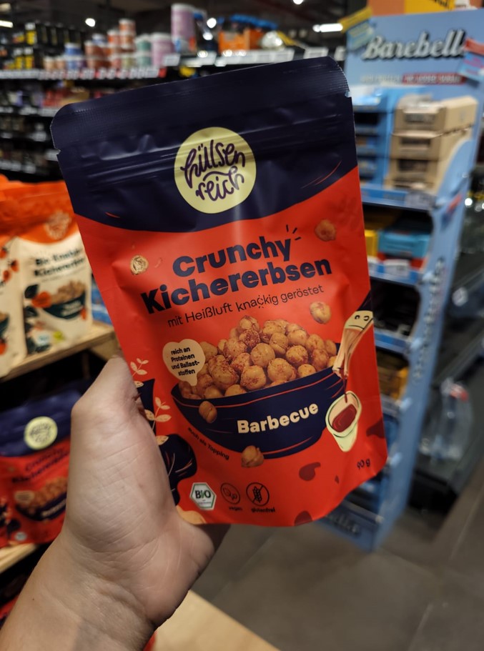 REWE Härzschel, Leipzig, NEO, Blog, Kichererbse, Snack, Hülsenreich, Regionalität