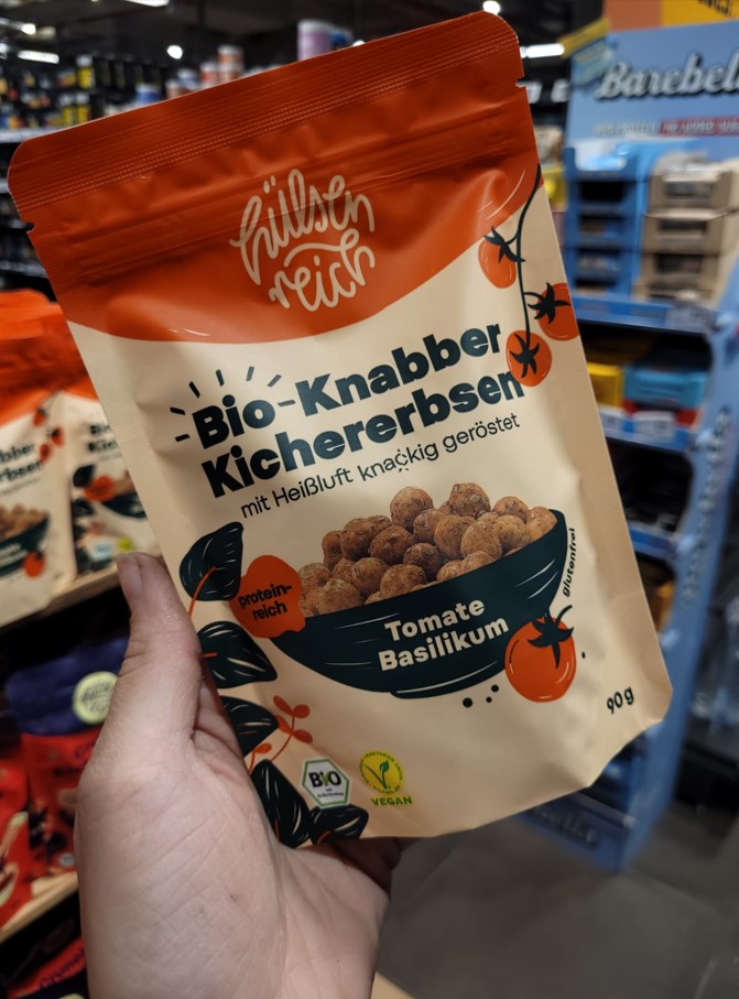 REWE Härzschel, Leipzig, NEO, Blog, Kichererbse, Snack, Hülsenreich, Regionalität