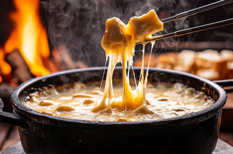 REWE Matthias Härzschel, NEO, Leipzig, Blog, Fondue, Silvester, Party, Fleisch, Käse