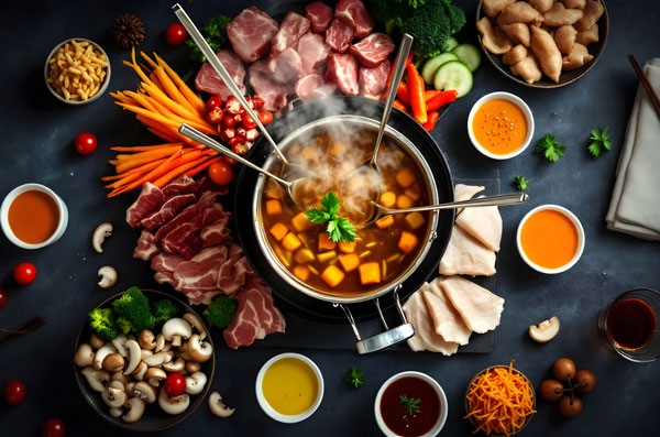 REWE Matthias Härzschel, NEO, Leipzig, Blog, Fondue, Silvester, Party, Fleisch, Käse