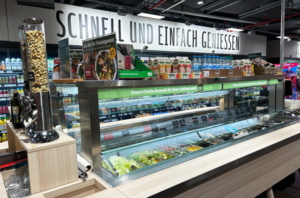 die Salatbar von REWE Härzschel in Leipzig