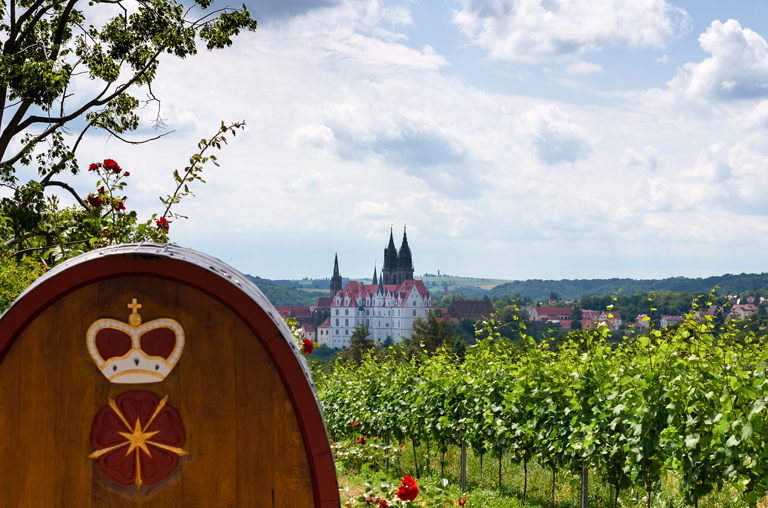 Schloss Proschwitz: das Weingut liegt in malerischer Umgebung