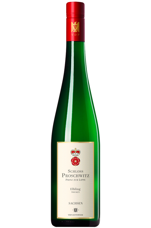 Flasche Riesling vom Schloss Proschwitz